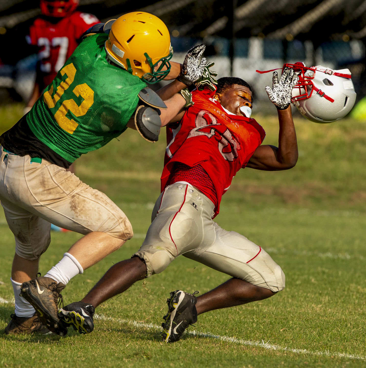 Eastern Alamance and Page scrimmage